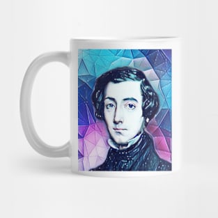 Alexis de Tocqueville Snowy Portrait | Alexis de Tocqueville Artwork 13 Mug